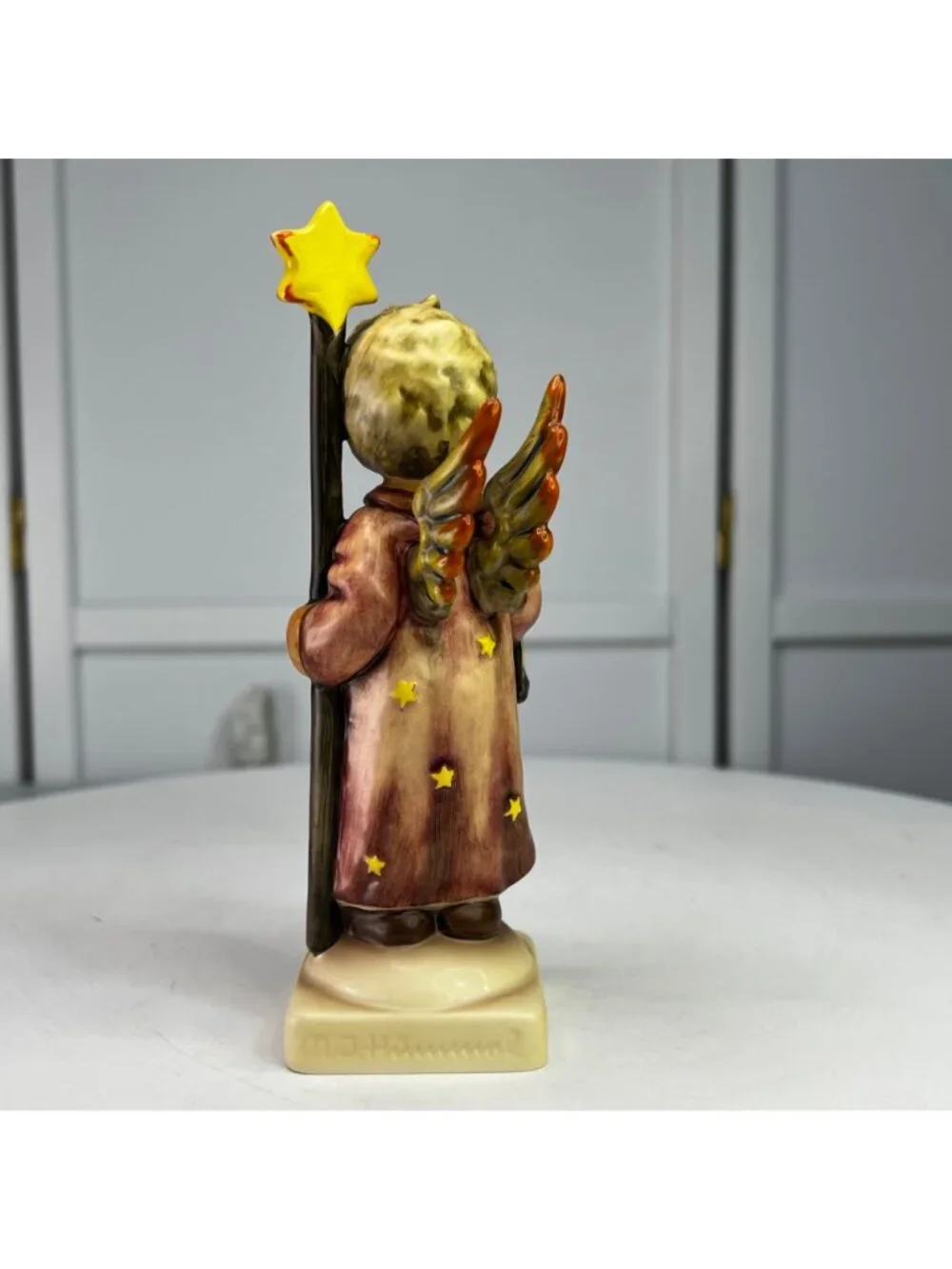 Hummel Christmas Song Figurine Angel With Lantern & Star Figurine From 1997